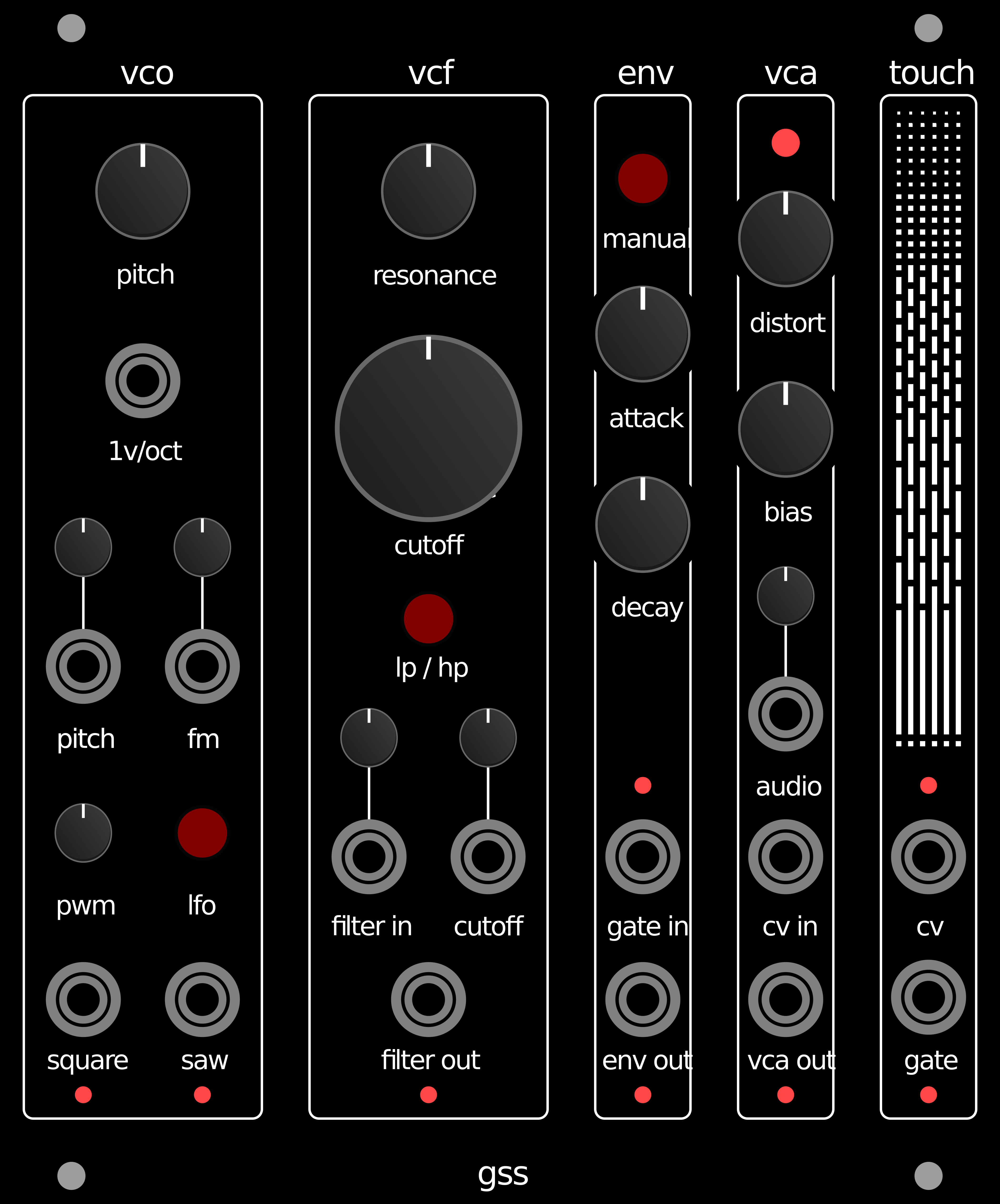 Acid Voice Front Panel